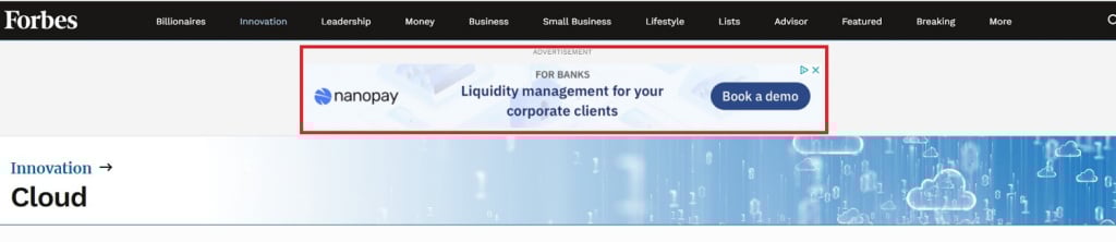 nanopay ad example