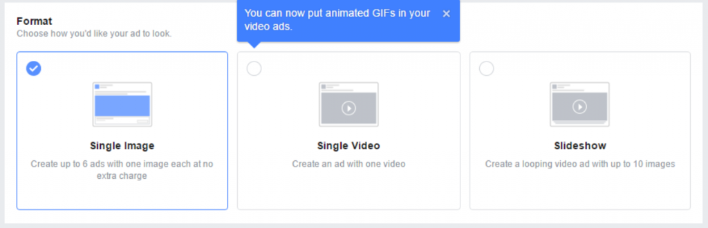 How to choose ad format