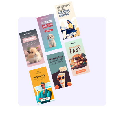 12,000+ templates for various businesses