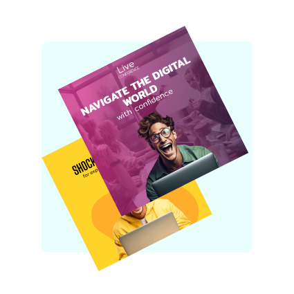 Over 12,000 ready-made templates, ready for publication