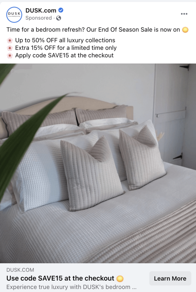 fb reklama e-commerce