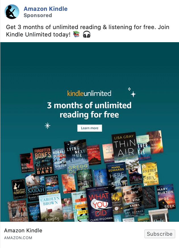 fb reklama promocyjna