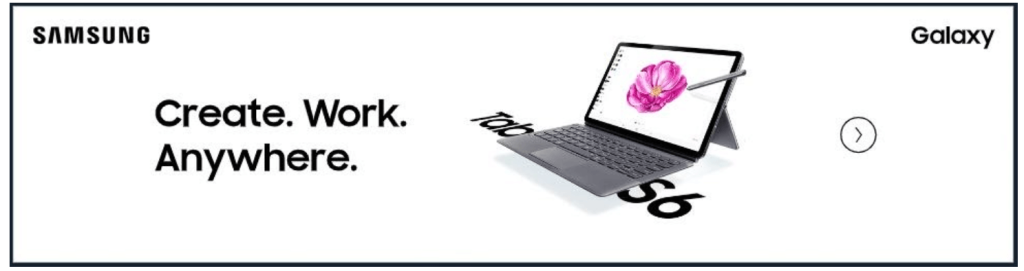 samsumg ad example