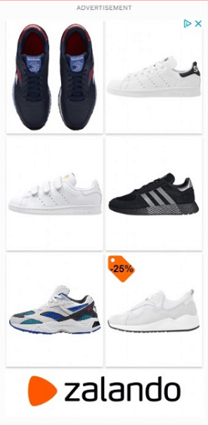 zalando ad example